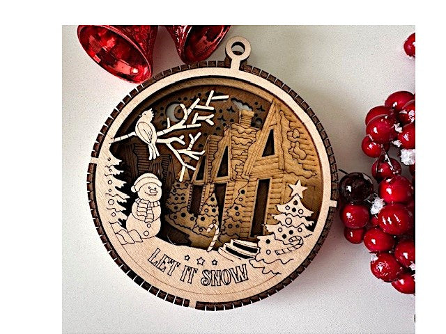 3D Christmas Ornament