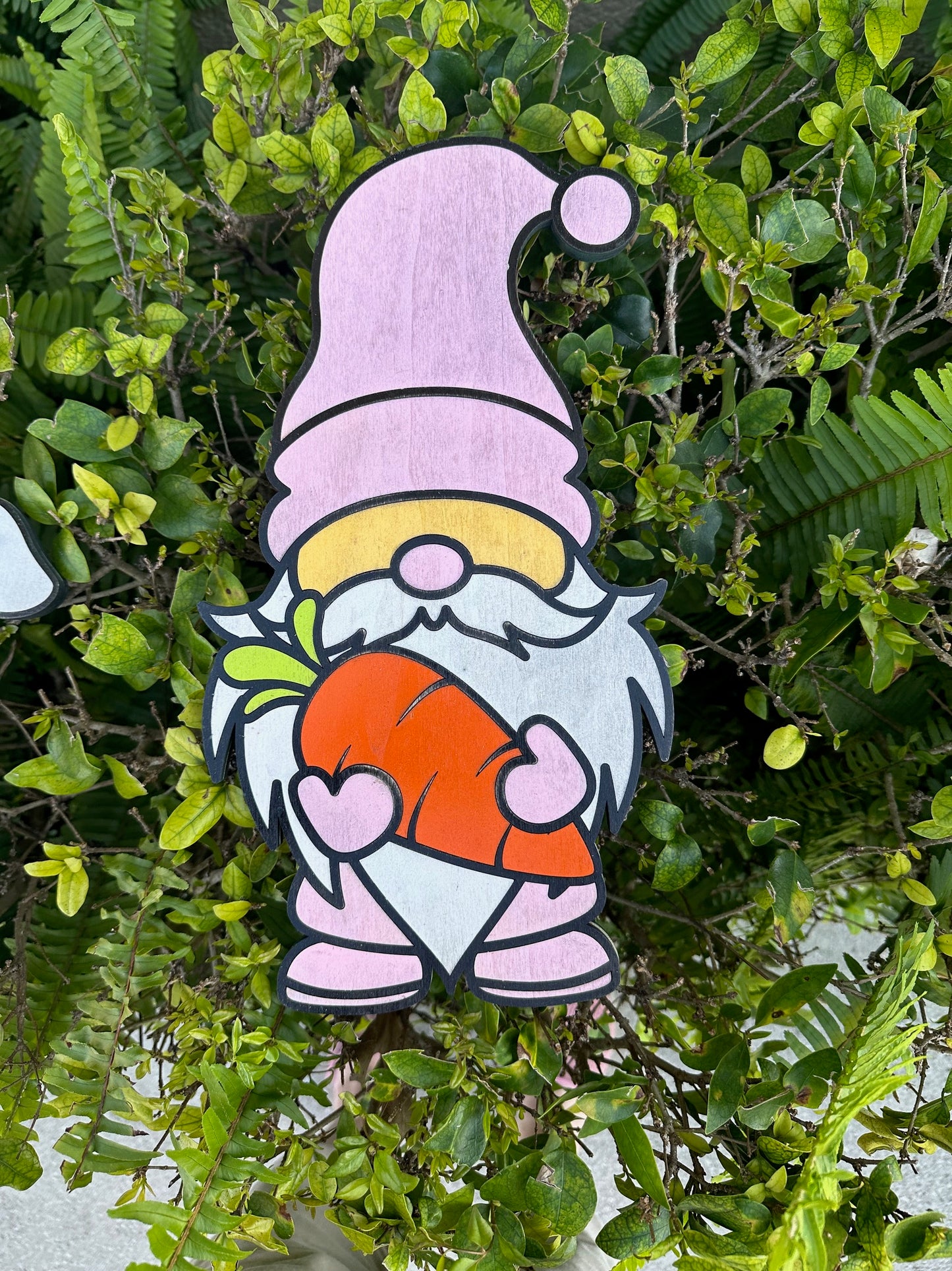 Easter Gnome Yard Stakes