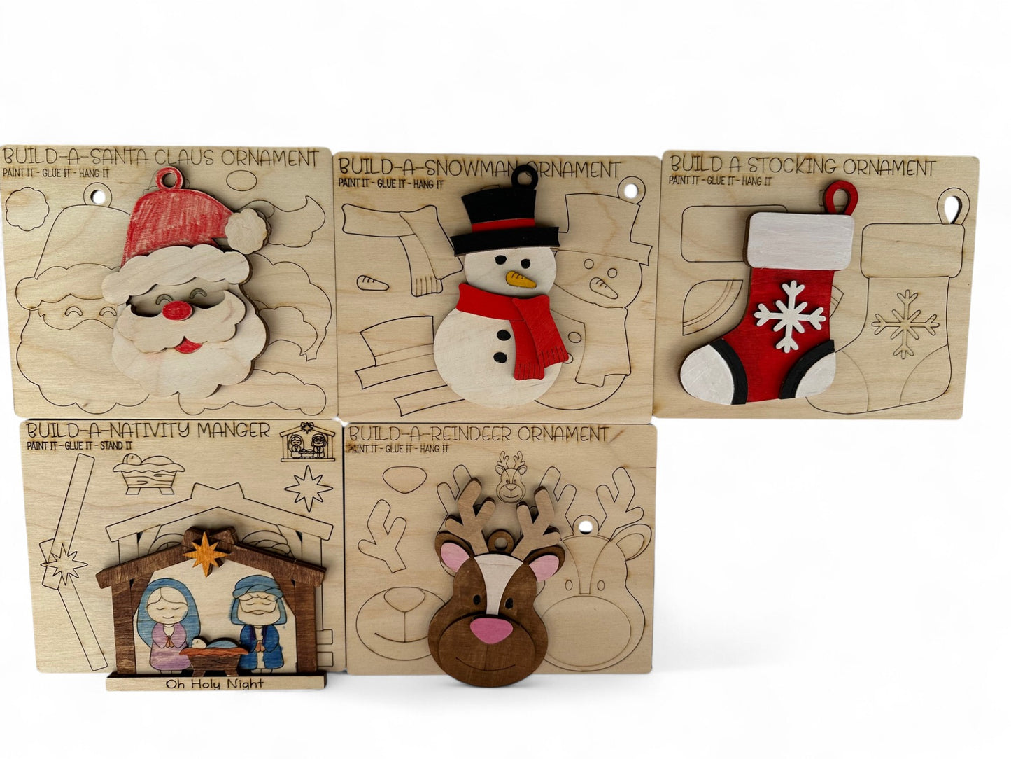 DIY Pop Out Christmas Ornament