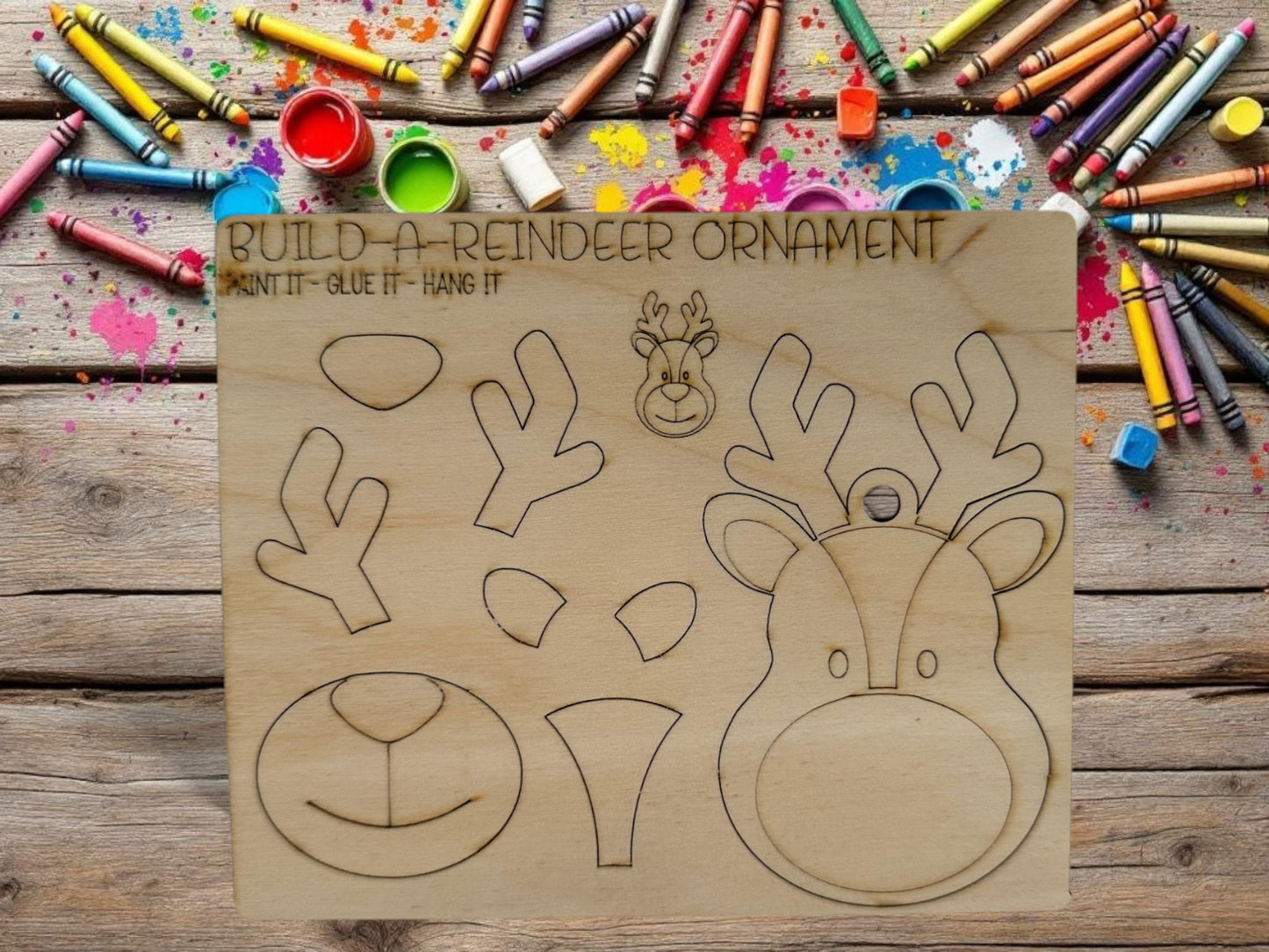 DIY Pop Out Christmas Ornament