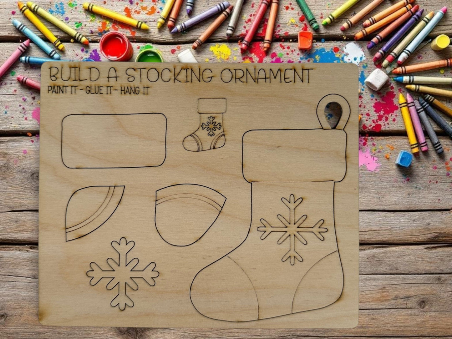 DIY Pop Out Christmas Ornament