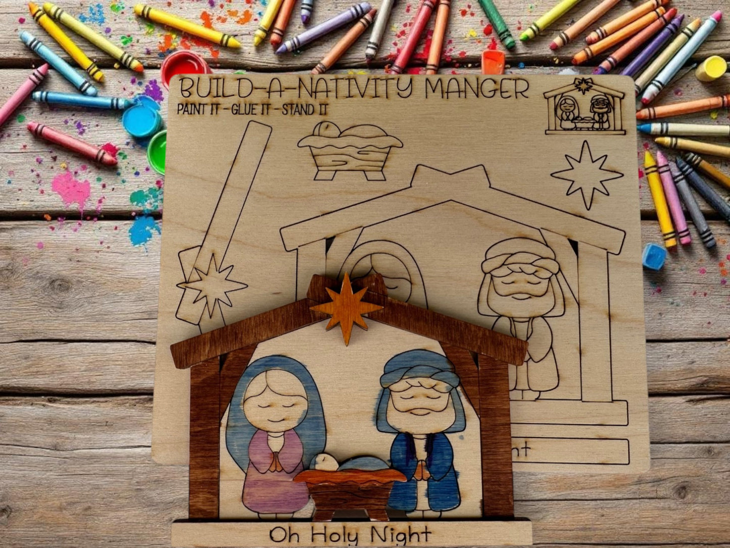 DIY Pop Out Christmas Ornament