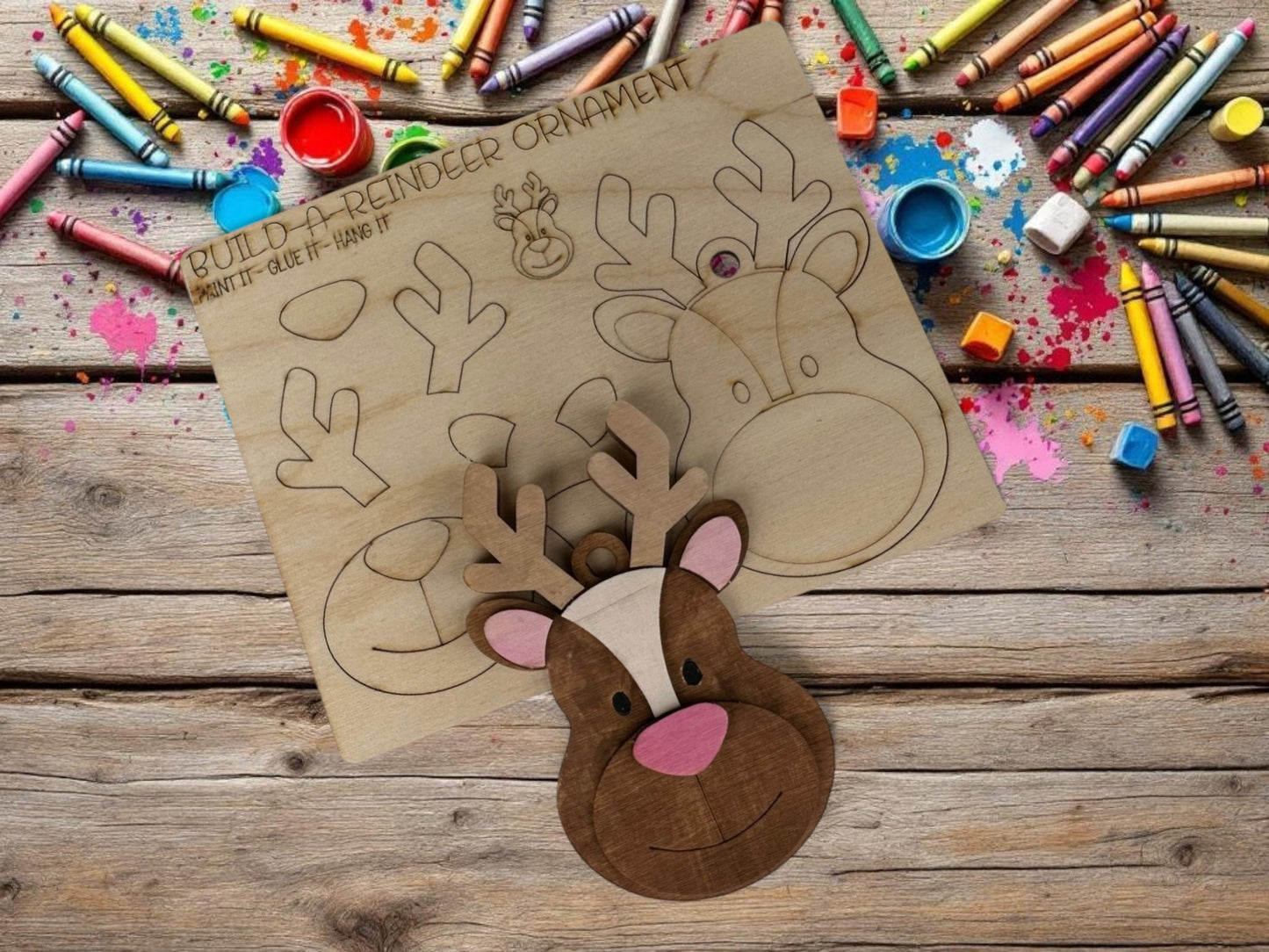 DIY Pop Out Christmas Ornament