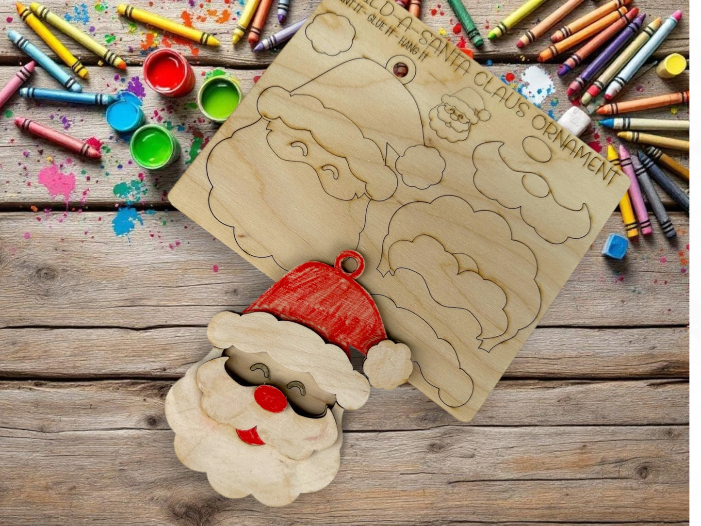 DIY Pop Out Christmas Ornament