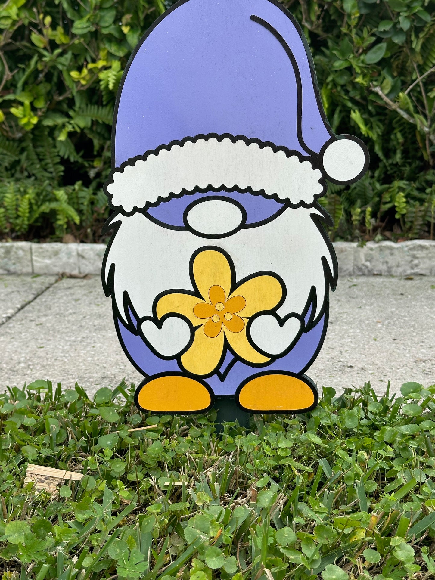 Easter Gnome Yard Stakes