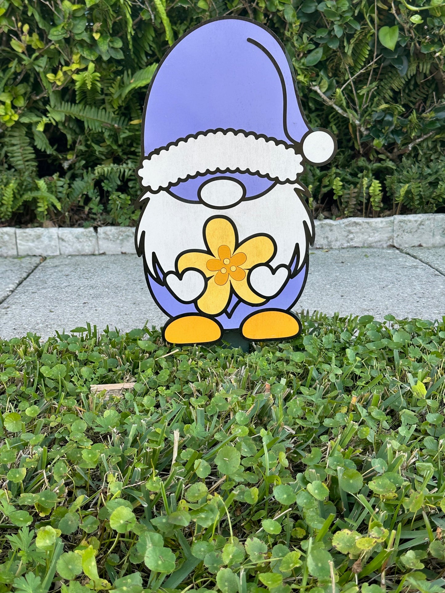 Easter Gnome Yard Stakes