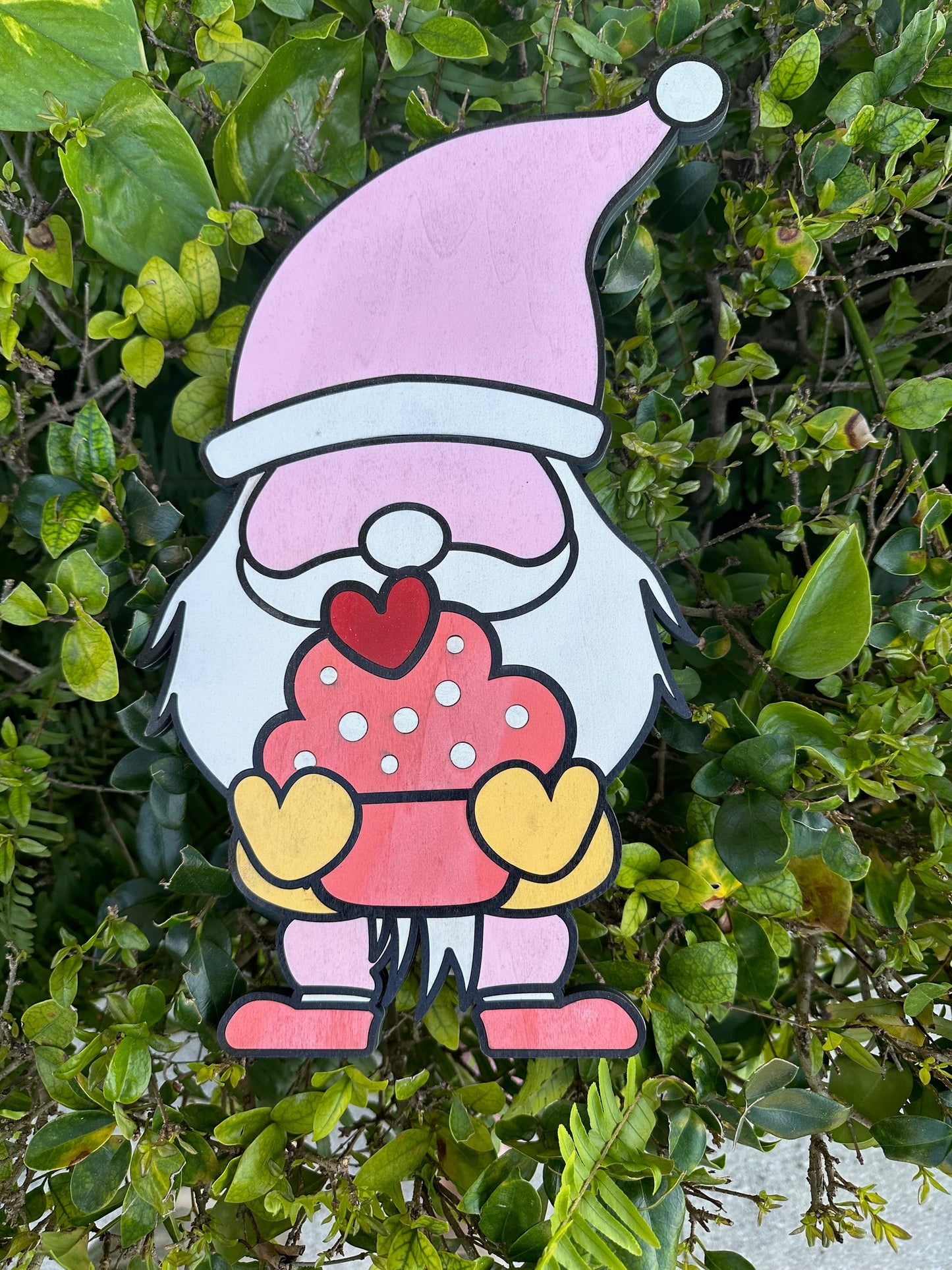 Easter Gnome Yard Stakes