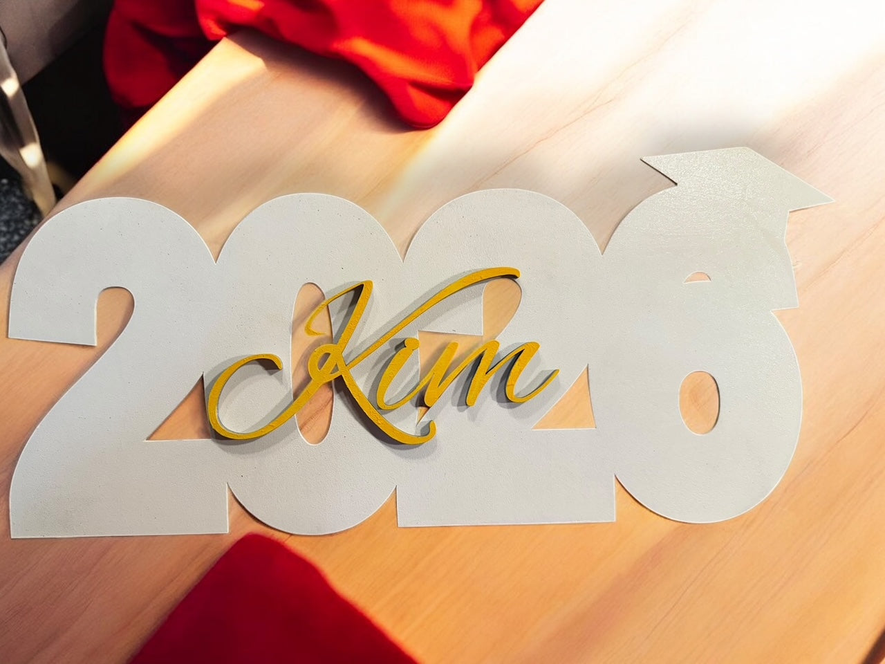 Graduation Year Signing Board - White Signature Board
